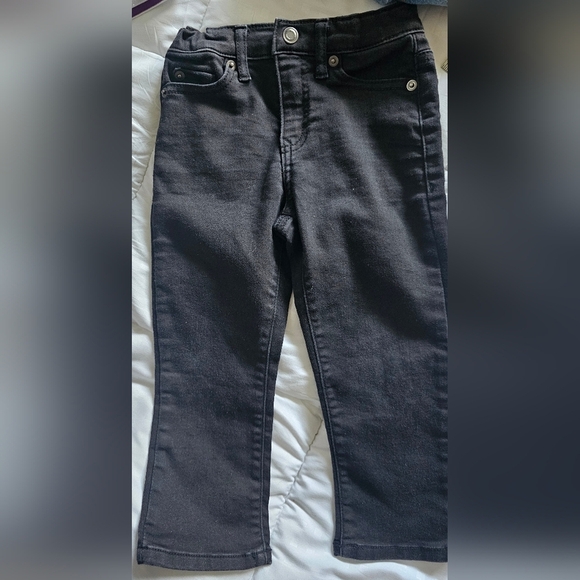 Kids 3t Bundle Nwt Denim Jacket with Black Denim Pants Set Lazer Carters 2pc Set - Picture 6 of 7